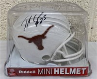 Jamaal Charles Autographed Mini Helmet
