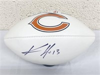 Kevin White Autographed Football