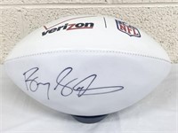 Barry Sanders Autographed Football