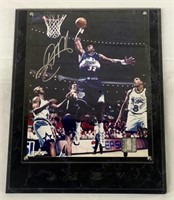 Karl Malone Autographed Photo Plaque