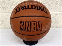 Utah Jazz Team Autographed Basketball