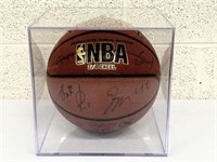 Team Autographed Basketball - In Case