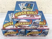 Qty (3) 1989 Topps Card Sets - Limited Edition