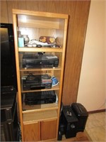 2 cabinets & all electronics & items for 1 money