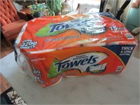 14 rolls of paper towels