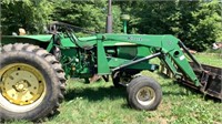 John Deere Tractor 4020 Diesel w/ Koyker 566