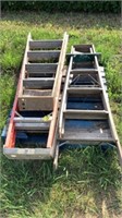 Fibreglass ladder (3) Wood Ladders