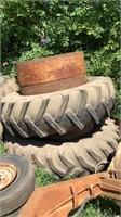Set of two BF Goodrich 18.4-38 implement tires