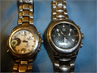 2pc Men's Wrist Watch - Bulova Millennia / ESQ