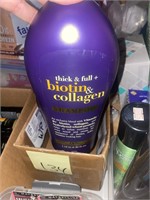 Biotin and collagen shampoo etc.