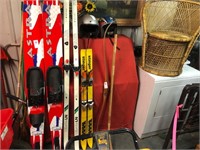 2 Sets of Snow Ski's, Childs Set & Adults Cross