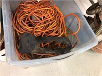 Tote of Extension Cords
