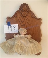 Doll and wall hanging