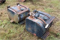 *Mosinee* (2) 50 Gal Steel Saddle Tanks