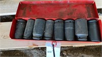 No Name 8 Piece 3/4" Impact Socket Set