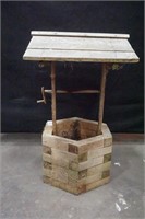 Wooden Decorative Well