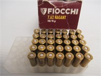 (30) Fiocchi 7.62 Naganat Full Metal Jacket 98