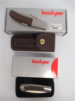 Kershaw Big Joe Folding Pocket Knive with Sheath