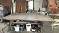 6’x10’ & 5’x10’ 1 3/4” steel welding table