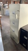 fire proof 4 drawer file cabinet