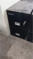 2 drawer fire proof file cabinet