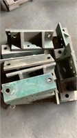 18 steel corner brackets 18”L, 1” thick steel