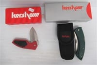 (2) Kershaw Folding Pocket Knives in Oiginal