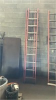 Louisville 20’ fiberglass extension ladder