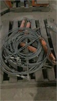 cables for safety stanchions for beams