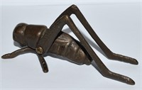 Antique Bronze Articulated Grasshopper Figure