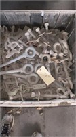 pallet of Clevis and eye bolts - several