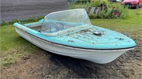 Anchor 13' Fiberglass Boat