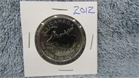 2012 CANADA MOOSE 1 OUNCE SILVER COIN