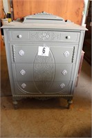 Cavalier Grey Chest of Drawers 18x32x48" (BUYER