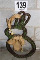 Rabbit Wreath Wall/Door Hanging (Basement)