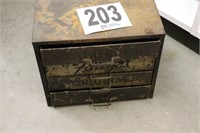 Metal Box with Contents (Basement)