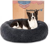 XL Soft & Comfy Plush Calming Dog Bed