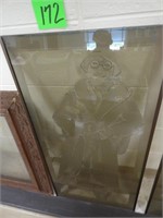 Etched Glass – Fisherman