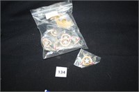 Lion's Club Oklahoma Pins (10) New in plastic