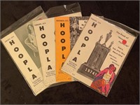 4 - vintage Hoopla Magazine issues 1974