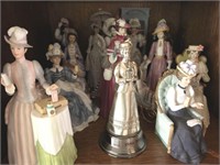 Assortment of Avon figurines