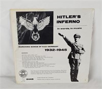 Hitler's Inferno Marching Songs Of Nazi Germany Lp