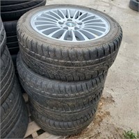 4-205/50R17 Tires on 5 Bolt BMW Rims