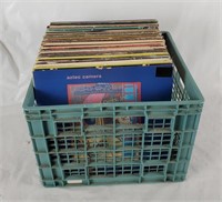Crate Of Assorted Records, Rock Pop R&b Etc.