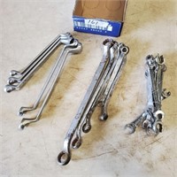 SAE and Metric Box End Wrenches, Line Wrenches