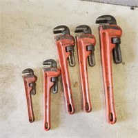 Ridgid Pipe Wrenches 8"-18"