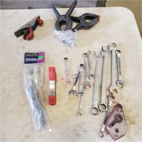 SAE Wrenches, Hand Clamps, Chalk Line, Etc