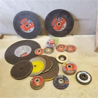 4.5" Grinding Discs, 12" Steel Cut Off Discs, Et