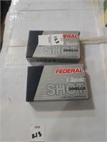 2 boxes Federal classic shot shells 12ga.