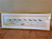 Sandpipers framed